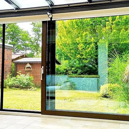 Haus Meereswind Esens, Wintergarten Mit Kamin Esens