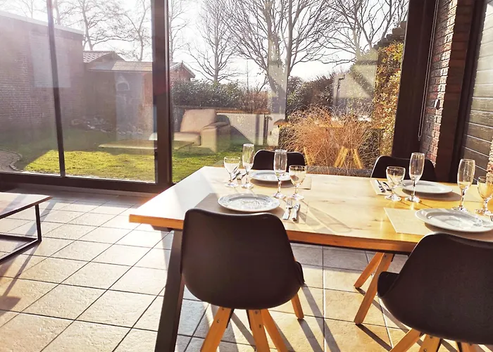Haus Meereswind, 3xschlafzimmer Wintergarten Garten Badewanne 公寓 *
